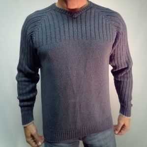 Columbia v-neck comfy sweater faded blue Medium